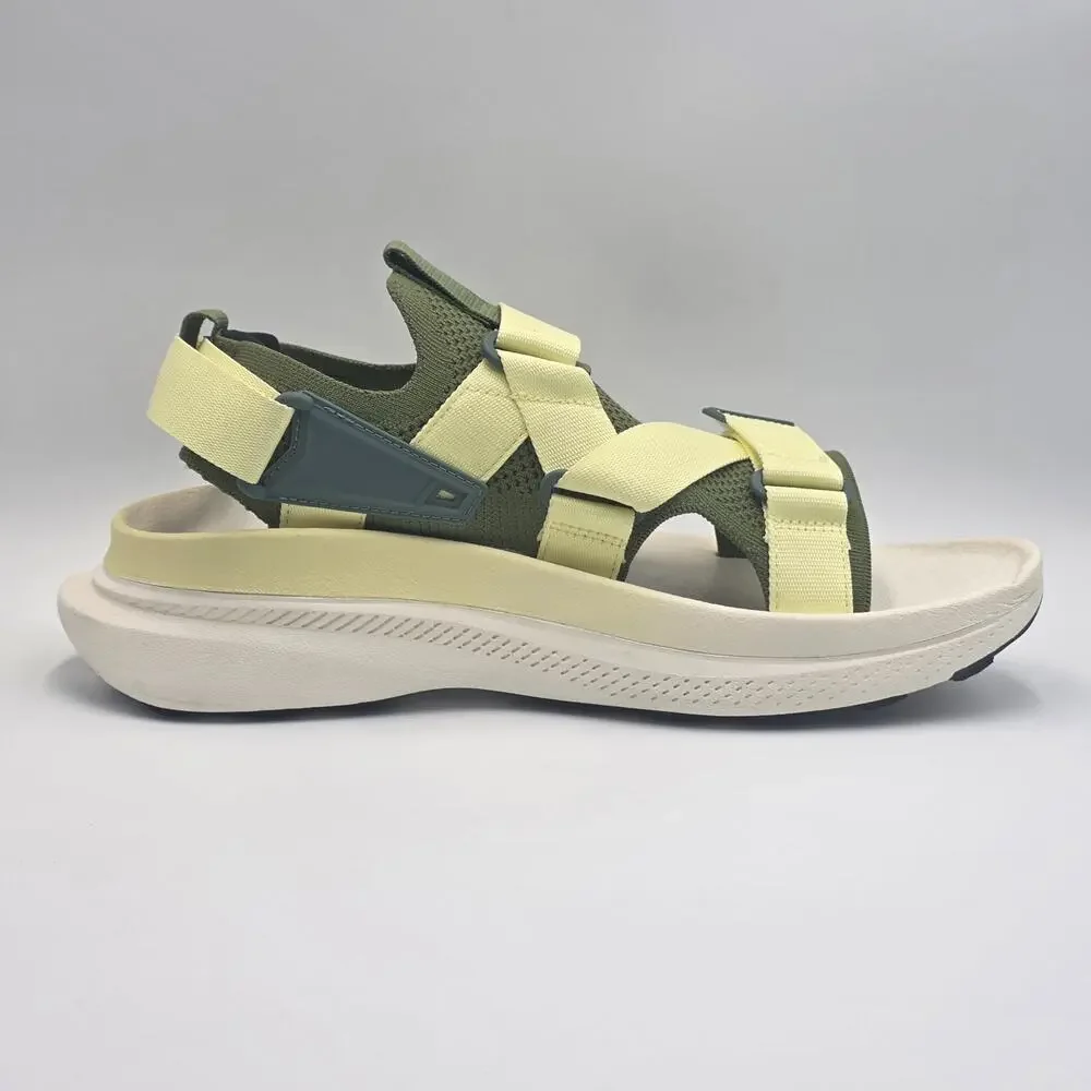 Teva Aventrail Trail Men's Sz 10 Hiking Running Sandals 1156150 Green Yellow New